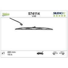 Valeo Scheibenwischer vorne rechts 1E0167330A GJ8367330A9B 920X17528FA | 947663