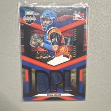 Panini 2023 Elite Extra Edition Brian Arauza DPL Materials Baseball Card #DPM-BA