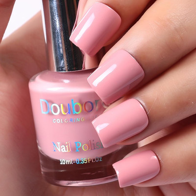 Cherry Color Nail Polish Finger Air Dry Long-Lasting Nail Art Varnish (16)