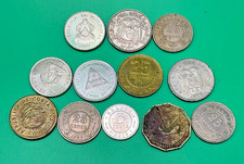 Central American Collection – 12 Coins from Belize, Costa Rica, Honduras & more