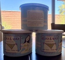 Relax And Wax Soft Wax Pearl Rose