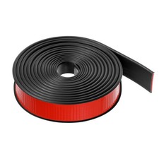 28mmx5000mm Flexible TPE Self Adhesive U-Shape Veneer Edging Edge Banding Black