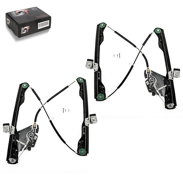 2X Fensterheber Elektrisch Set Vorne Links Rechts FüR Ford Focus I 1 4/5 TüRer-image