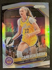 2025 Prizm WNBA Cameron Brink Silver Prizm #87 Los Angeles Sparks