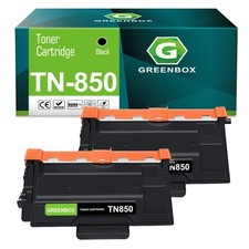 TN850 High Yield Toner Cartridge for Brother TN850 TN-850 TN820 TN-820 for DC...