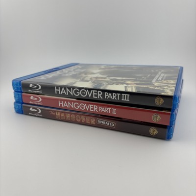The Hangover Trilogy Blu-ray  - Great Condition - Shipped by Box