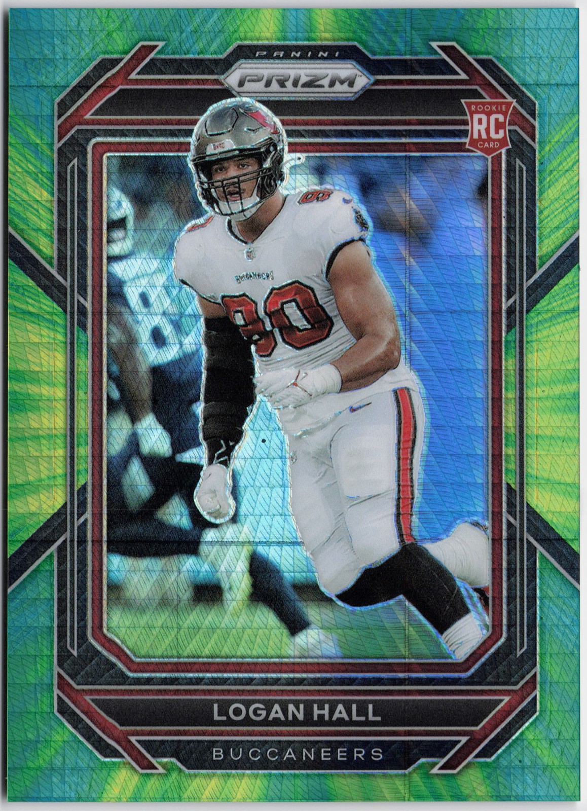 Logan Hall Panini Prizm #381 Hyper