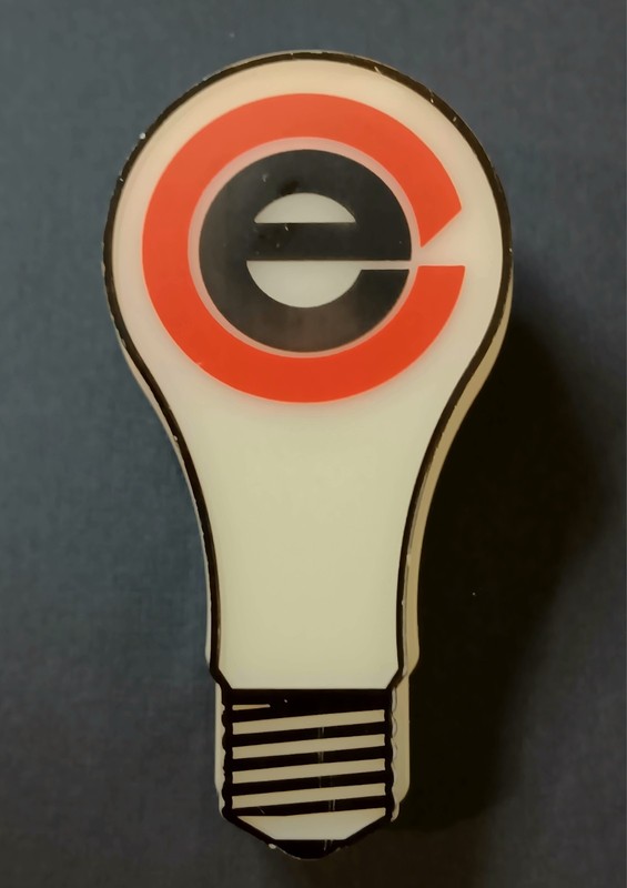 ComEd Light bulb Shaped Night Light BY COMMONWEALTH EDISON 