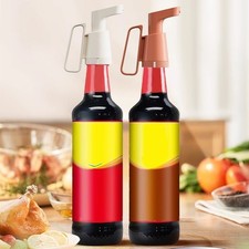 Tomato Sauce Pump Dispenser with One Handed Operation and Precise Control