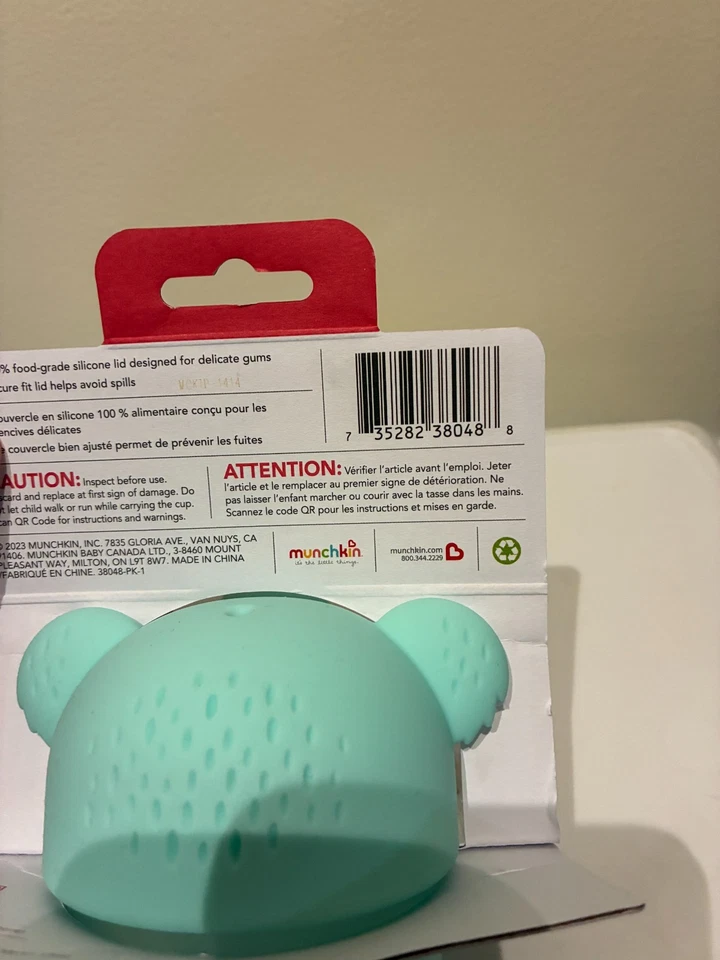 NUEVO Munchkin Koala Soft-Touch Sippy Cup 8 oz 9M+ Foto 4 de 4