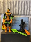 GI JOE Vintage Action Figure COBRA B.A.T. Complete with File Card 1991