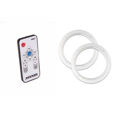 Kicker 50KLSR65 6.5" Weather Proof Led Lighted Speaker Rings, 2 Total Rings ...