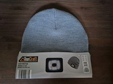 LED Mütze von TopCraft neu grau