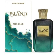 KHADLAJ PERFUMES ISLAND EXTRAIT DE PARFUM SPRAY UNISEX 3.4 Oz / 100 ml BRAND NEW