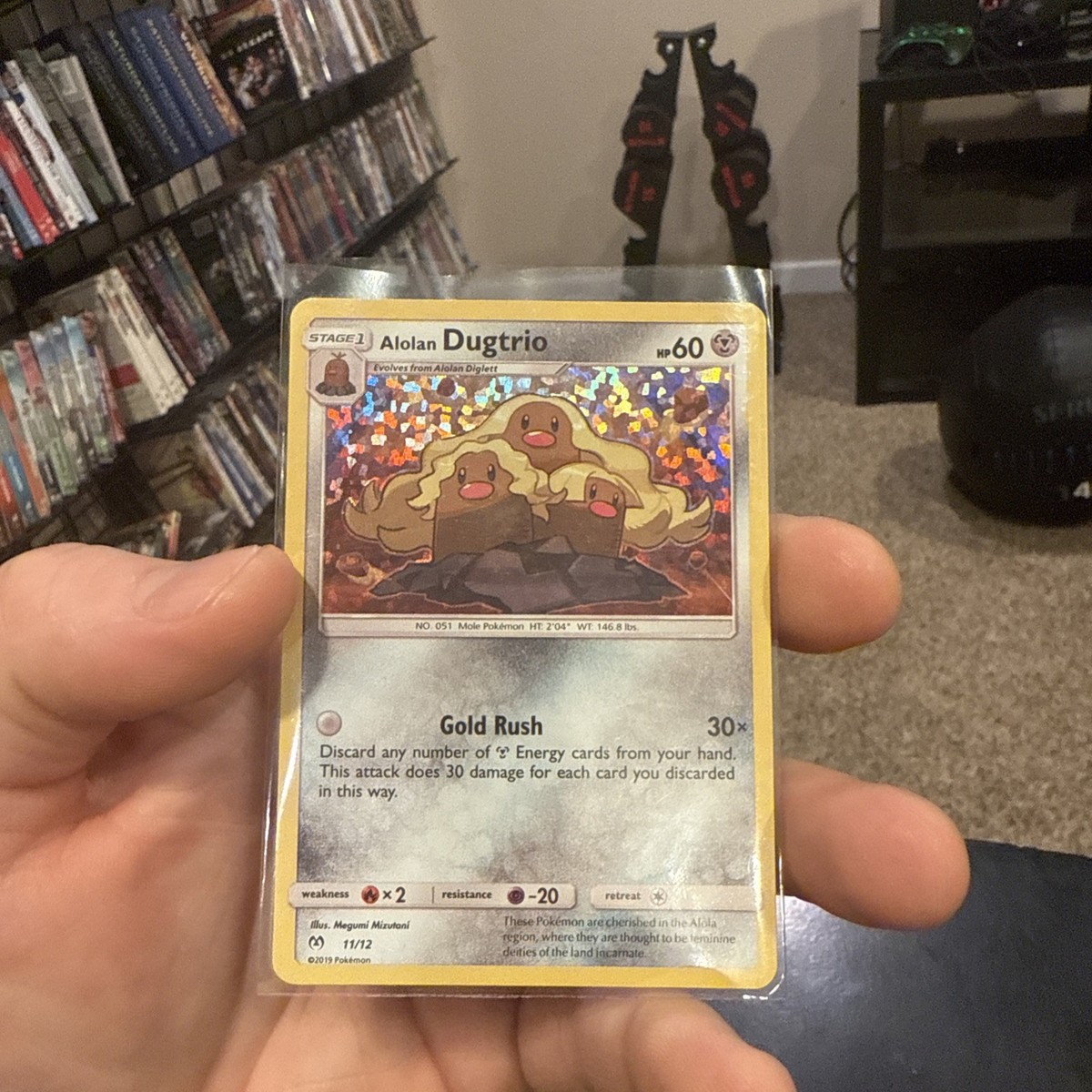 Alolan Dugtrio Holo Promo - 2019 McDonald's 11/12 HP | eBay