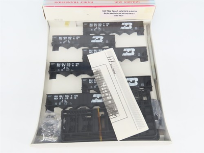 #ad HO Walthers 932 4931 BN Burlington Northern 100 Ton 4 Bay Hopper Kits 6 Pack #1 $99.95