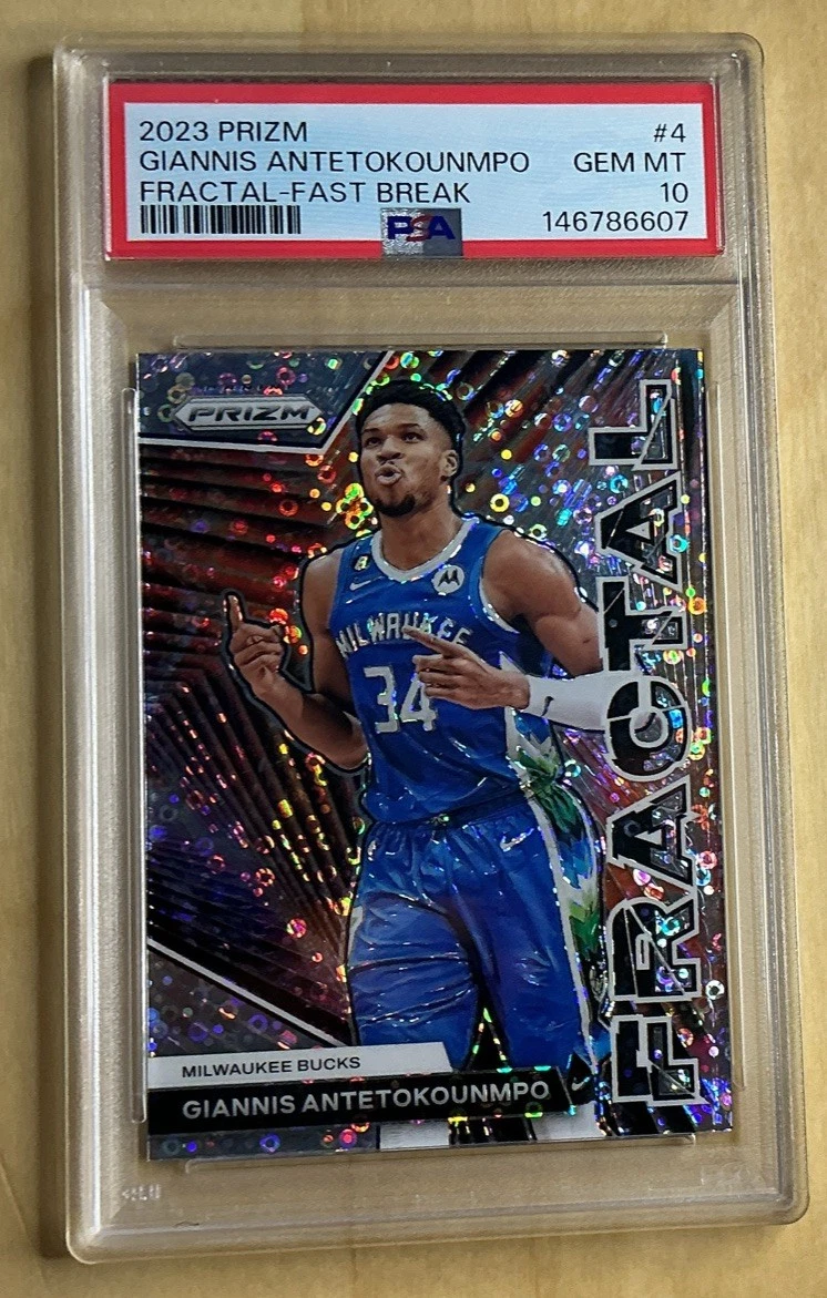 Giannis Antetokounmpo Professional Sports 10 Graded Basketball