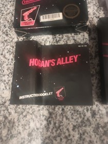 Hogan's Alley Nintendo Game 1985 NES Black Box CIB Rare