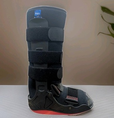 ProCare Xceltrax Air Walking Boot Walker Leg Ankle Foot Brace 17'' Tall Sz Large