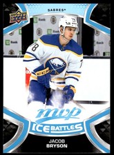 2021-22 Upper Deck MVP Ice Battles Jacob Bryson Buffalo Sabres #224
