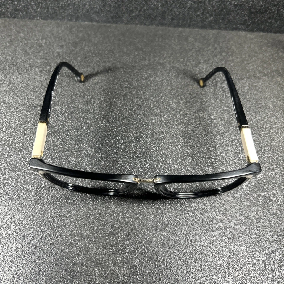 Carolina Herrera Women’s Eyeglasses VHE891K 0700 Beige Tan Black Gold 54-16-135 - Image 4 of 4