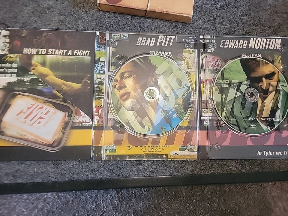 Fight Club DVD 2 Disc Special Edition with Special Cover Slip Sleeve - Image 4 of 4