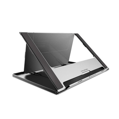 HUION Adjustable Stand Multi-Angle Portable Desk Stand for 10-15.6'' Graphics ...