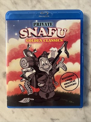 Private Snafu Golden Classics 2015 Blu-Ray Thunderbean Collection 34 Cartoons