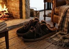 Originals Samba OG Mule W Fur Lined Black HP5054 Size US 5-9 NEW for Women
