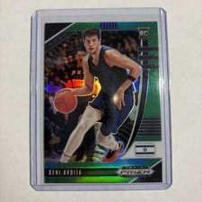 Deni Avdija 2020-21 Panini Prizm Draft Picks Green RC #46 Portland Trailblazers