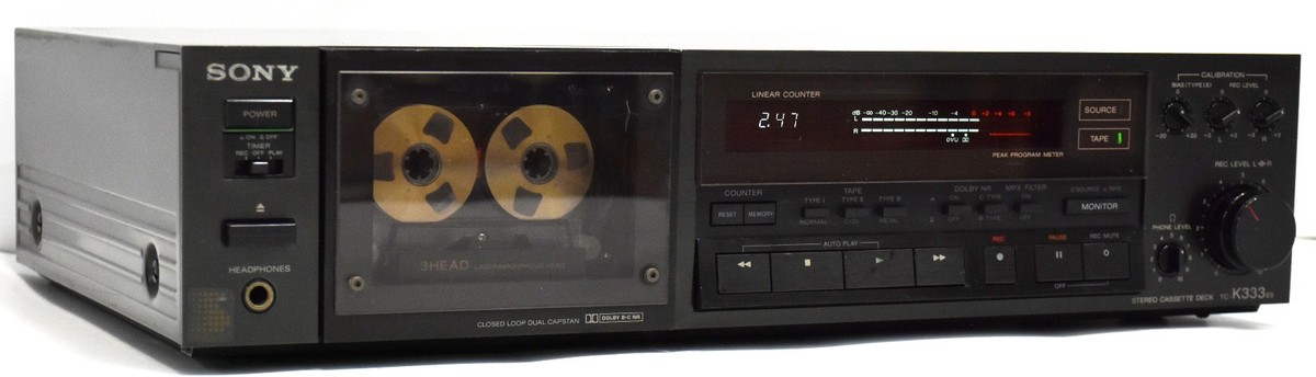 Sony TC-K333ES 3-Head Laseramorphous Dolby B C Cassette Deck | eBay