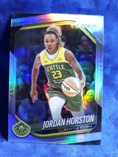 2025 WNBA PRIZM BASKETBALL #37 JORDAN HORSTON SILVER PRIZM PRINT LINES