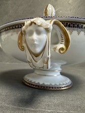 Rosenthal Empire Porzellan Terrine Art Deco Prunk Schale mit Figuration #426