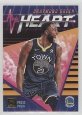 2018-19 Panini Donruss All Heart Press Proof Draymond Green #6 0c2