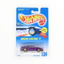 Hot Wheels Nissan Custom 'Z' #234 - Purple - 1995 Mainline C