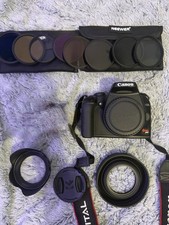 Canon Rebel XS  Filters, Bag, and More