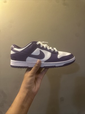 Nike Dunk Low Championship Purple. No Box size 8 men s 