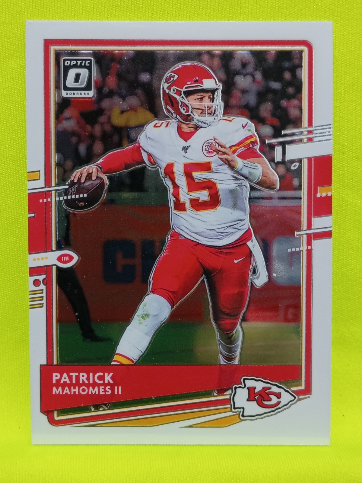 2020 Panini Donruss Optic - Patrick Mahomes II #1 Holo Prizm