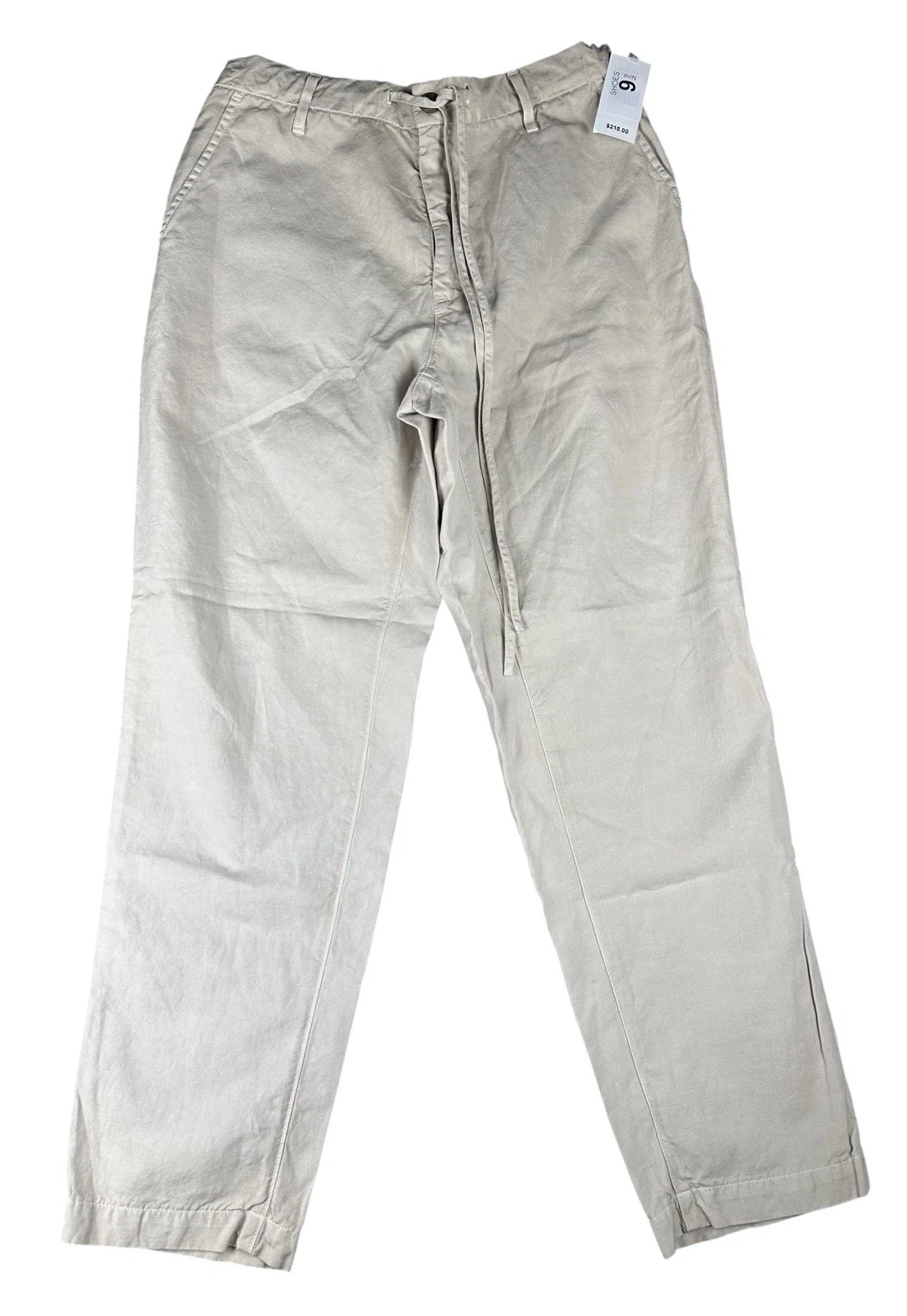 NEW AG Adriano Goldschmied Men's Sun Pant Relaxed Drawstring Cotton Linen Medium
Opens in a new wind