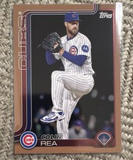 2025 Topps Update COLIN REA Gold Parallel #US335 Chicago Cubs /2025 SN