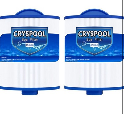 Cryspool  06045 Filter 2-Pack Compatible with Artesian Spas, Tidal Fit Swim...