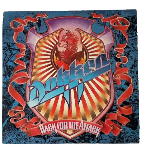 Dokken Back for the Attack Rare 1987 Vinyl Original Press Elektra Rock Metal