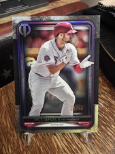 Nick Senzel 2020 Topps Tribute Purple /50 Baseball Reds