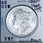 1884 O BU GEM MORGAN SILVER DOLLAR UNC MS+++ U.S. MINT RARE COIN 8269