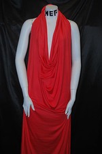 Silky Micro Modal 4 ways Spandex Jersey Knit Fabric Eco-Friendly Guava