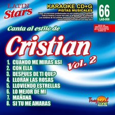 Karaoke Latin Stars 066 Cristian Vol.2