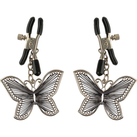 Abrazaderas De Pezones Mariposa En Oferta Fetish Fantasy Pinzas Con Mariposas