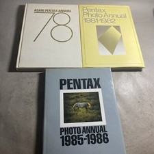 Pentax Photo Annual - Lot of 3 Hardcovers / FTH