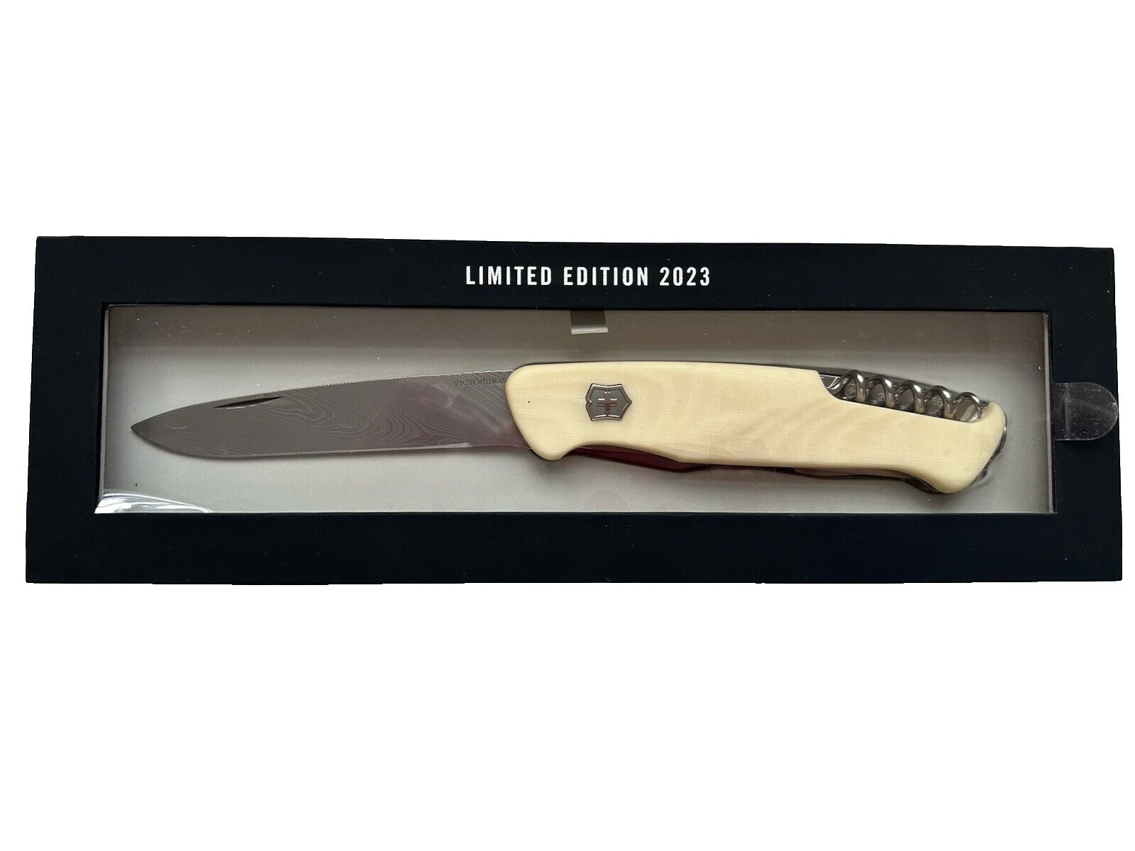 Victorinox Hoja de Acero Damasco cuchillos plegables de colección