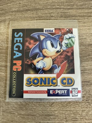 SONIC CD SEGA PC COLLECTION 2000 PC CD ROM GAME